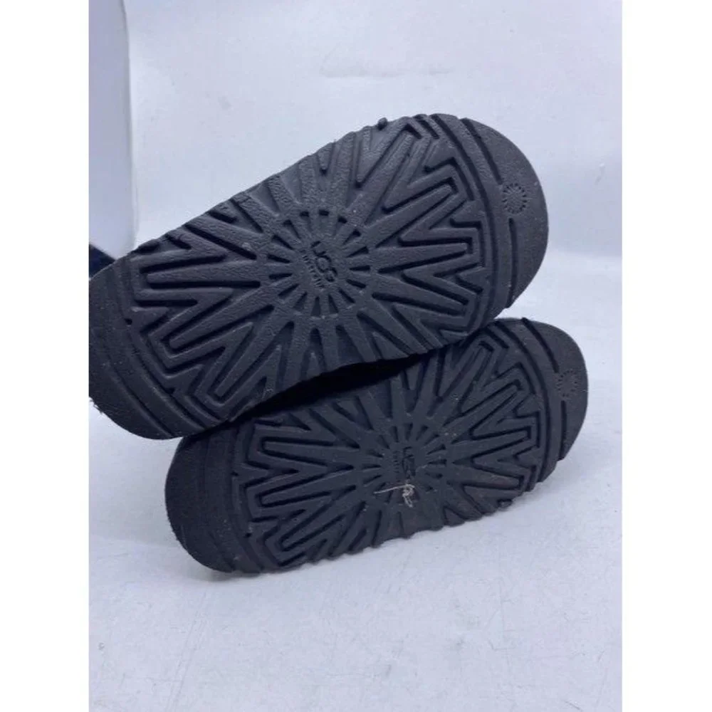 Ugg Australia Black Kids Zipper Accent Bootsbootie